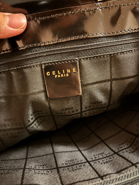 CELINE マカダム柄 ハンドバッグ（古着・ファッション）の商品画像 - 査定依頼日：2026年8月24日 - 最高査定価格：23,000円