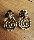GUCCI ライオンヘッドイヤリング（金・貴金属）の商品画像 - 査定依頼日：2026年5月22日 - 最高査定価格：30,000円