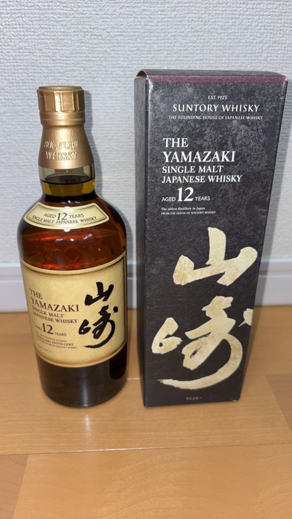 ウイスキー サントリー山崎 （お酒）の商品画像 - 査定依頼日：2026年5月3日 - 最高査定価格：20,500円