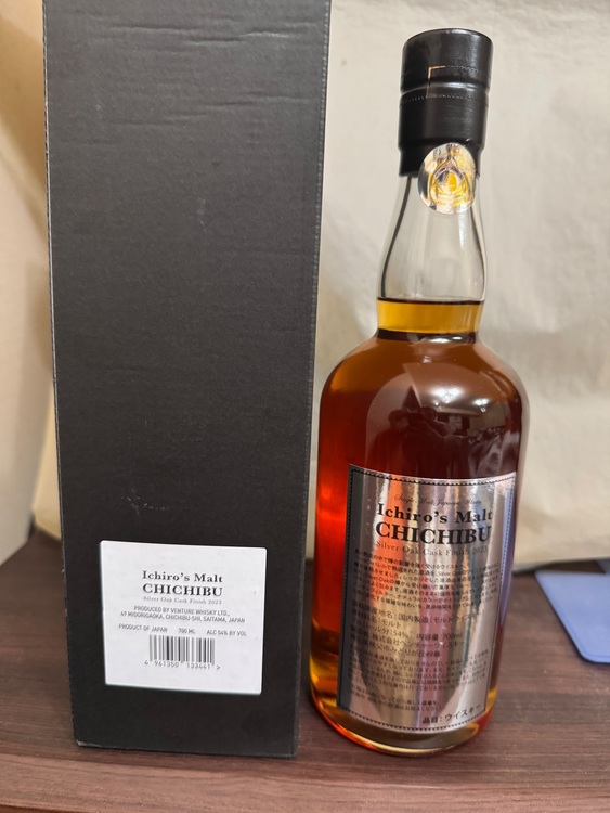 イチローズモルト シルバーオークカスクフィニッシュ2023、376/1000（お酒）の商品画像 - 査定依頼日：2025年10月19日 - 最高査定価格：36,000円