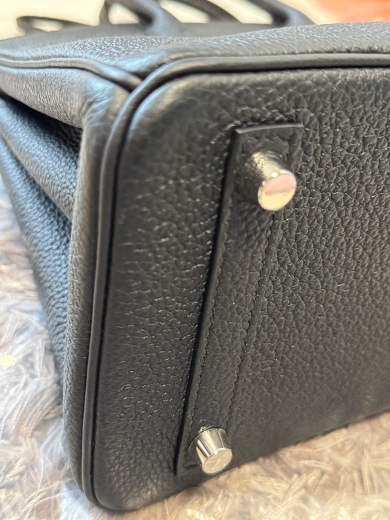 バーキン25 トゴK刻印 ブラック　シルバー金具（ブランドバッグ）の商品画像 - 査定依頼日：2025年9月20日 - 最高査定価格：3,200,000円