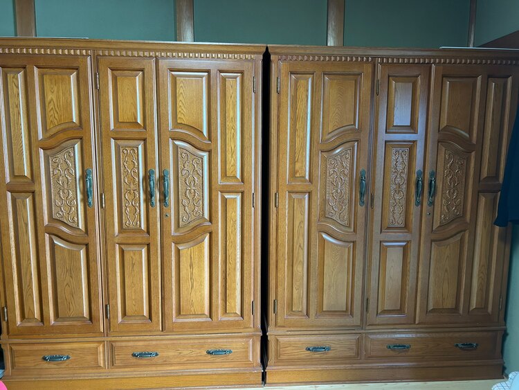 婚礼たんす（家具・寝具）の商品画像 - 査定依頼日：2025年3月29日 - 最高査定価格：1円