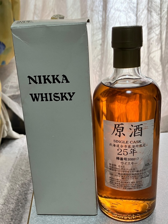 ウイスキー ニッカ 余市 （お酒）の商品画像 - 査定依頼日：2026年4月27日 - 最高査定価格：140,000円