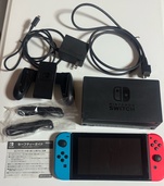 Nintendo Switch 本体 ネオンブルー／ネオンレッド（ゲーム機本体・ゲームソフト）の商品画像 - 査定依頼日：2026年8月25日 - 最高査定価格：15,000円