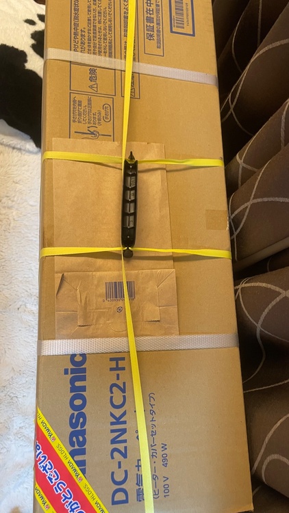 パナソニック　電気カーペット（家電）の商品画像 - 査定依頼日：2026年2月28日 - 最高査定価格：2,000円