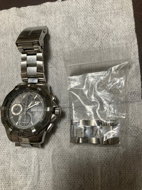 タグホイヤー アクアレーサー （高級時計）の商品画像 - 査定依頼日：2025年5月31日 - 最高査定価格：100,000円