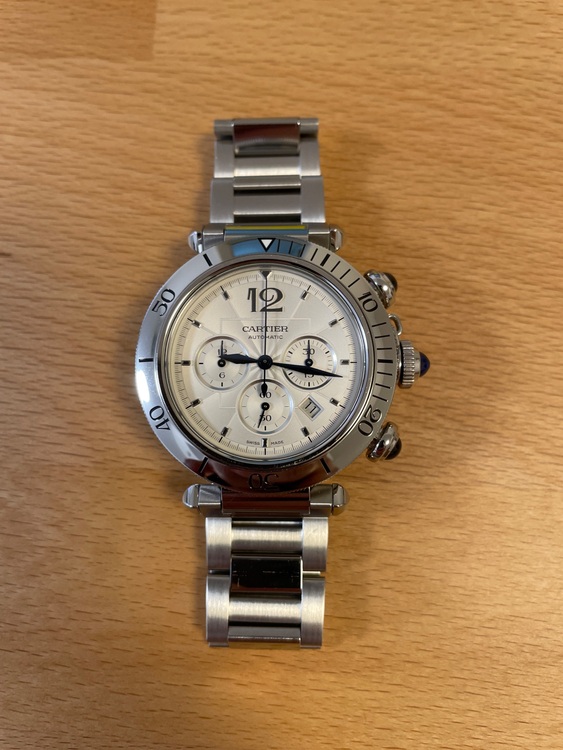 カルティエ パシャ WSPA001（高級時計）の商品画像 - 査定依頼日：2025年8月12日 - 最高査定価格：850,000円