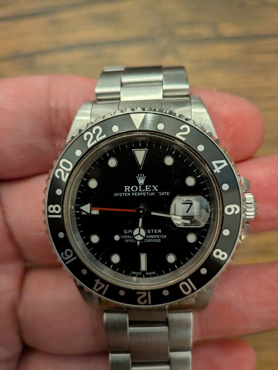 ロレックス GMTマスター 1670（高級時計）の商品画像 - 査定依頼日：2026年3月7日 - 最高査定価格：1,550,000円