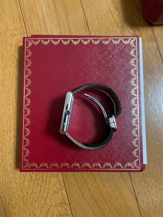 カルティエ タンク 707687t（高級時計）の商品画像 - 査定依頼日：2025年5月2日 - 最高査定価格：340,000円