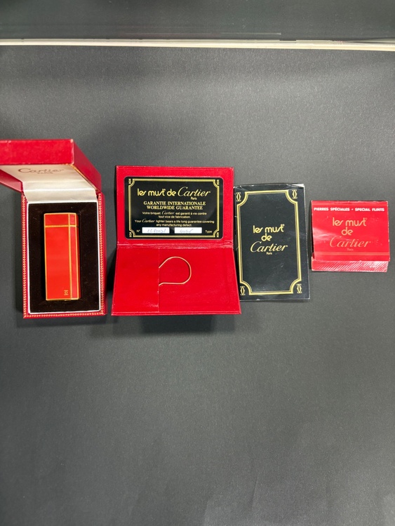 マストラインカルティエライター（喫煙具）の商品画像 - 査定依頼日：2026年1月27日 - 最高査定価格：10,500円