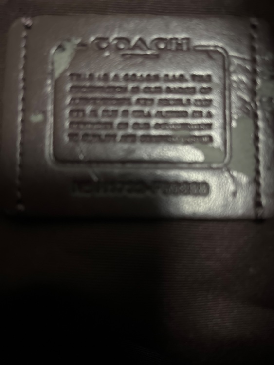 その他 コーチ （ブランドバッグ）の商品画像 - 査定依頼日：2025年10月18日 - 最高査定価格：1,000円