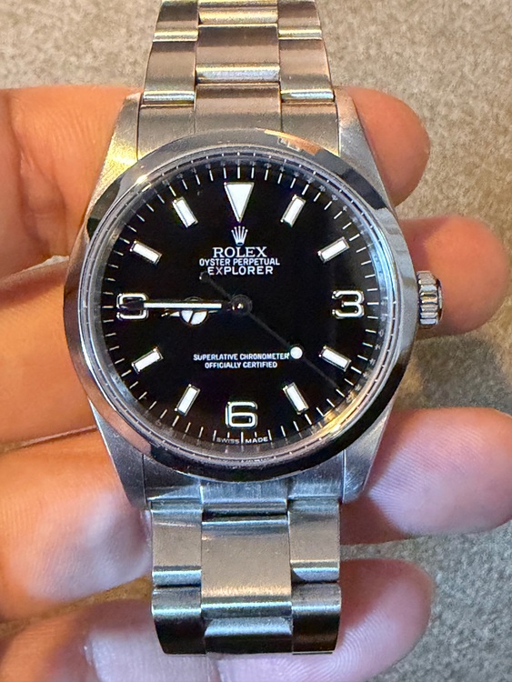 ロレックス エクスプローラー 11427（高級時計）の商品画像 - 査定依頼日：2025年11月8日 - 最高査定価格：955,000円