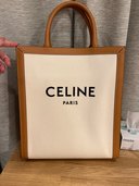 スモール バーティカル CELINE カバ / CELINE プリント キャンバ