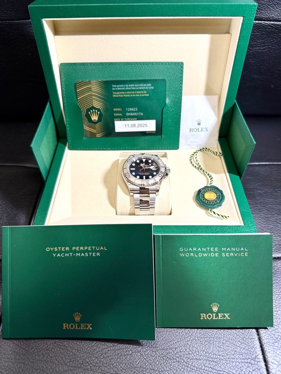 ロレックス ヨットマスター 12662（高級時計）の商品画像 - 査定依頼日：2025年8月11日 - 最高査定価格：2,150,000円