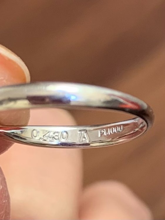 プラチナ1000 ダイヤモンドリング（宝石）の商品画像 - 査定依頼日：2022年9月30日 - 最高査定価格：40,000円