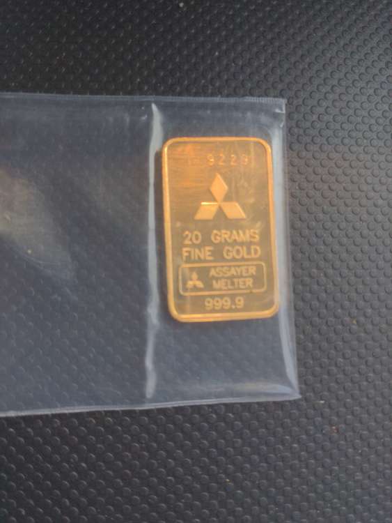 K24 20ｇ（金・貴金属）の商品画像 - 査定依頼日：2023年9月10日 - 最高査定価格：198,500円
