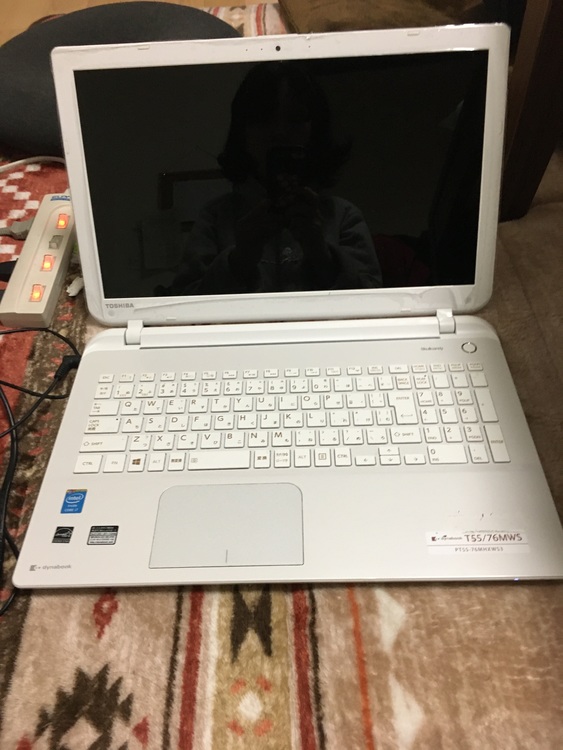 T55/76MWS（PC・タブレット）の商品画像 - 査定依頼日：2021年4月13日 - 最高査定価格：20,000円