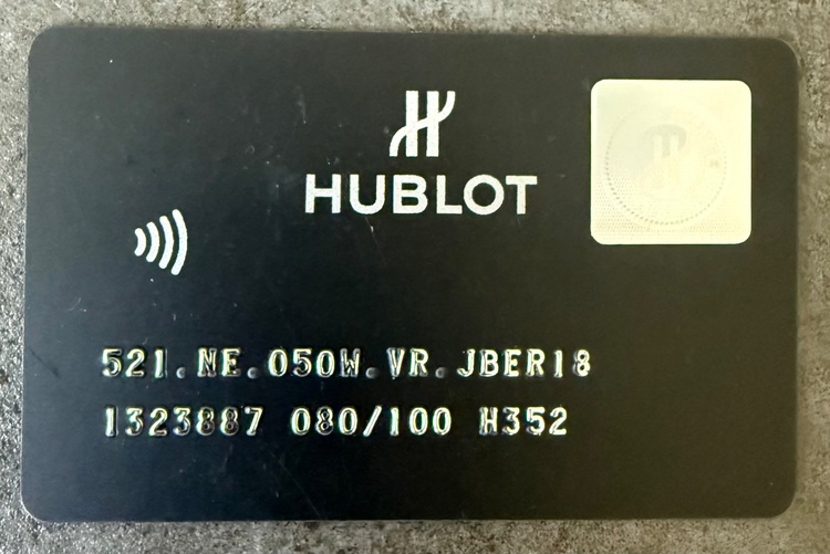 ウブロ クラシックフュージョン （高級時計）の商品画像 - 査定依頼日：2025年6月11日 - 最高査定価格：850,000円