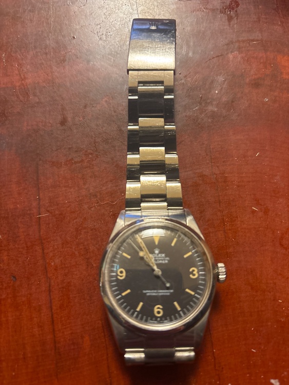 ロレックス エクスプローラー 1016（高級時計）の商品画像 - 査定依頼日：2026年2月15日 - 最高査定価格：2,500,000円