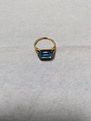 金リングブルートパーズ（金・貴金属）の商品画像 - 査定依頼日：2026年3月22日 - 最高査定価格：80,000円