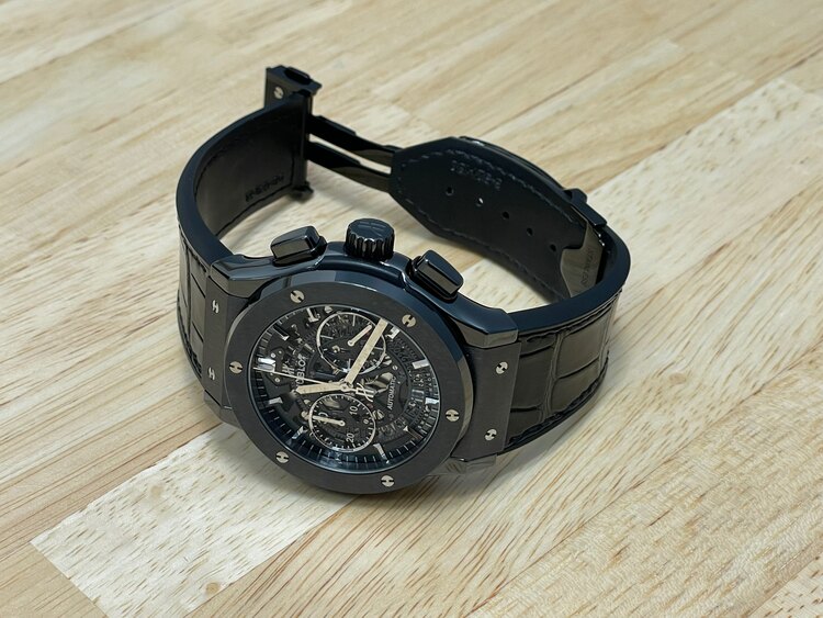 アエロフュージョン ブラックマジック（高級時計）の商品画像 - 査定依頼日：2025年3月23日 - 最高査定価格：1,150,000円