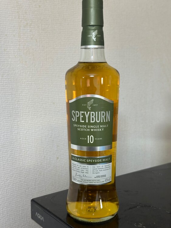 SPEYBURN（お酒）の商品画像 - 査定依頼日：2025年3月8日 - 最高査定価格：500円