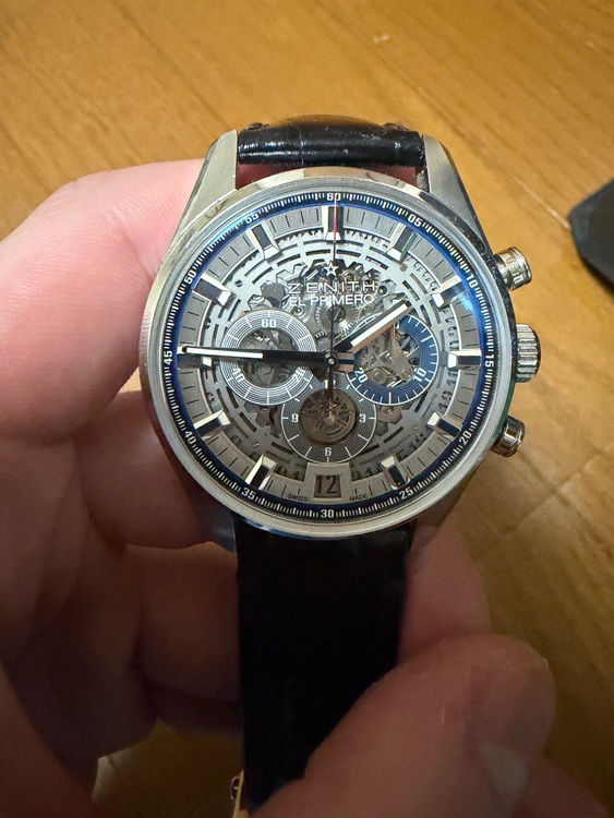 ゼニス エルプリメロ （高級時計）の商品画像 - 査定依頼日：2026年3月31日 - 最高査定価格：650,000円