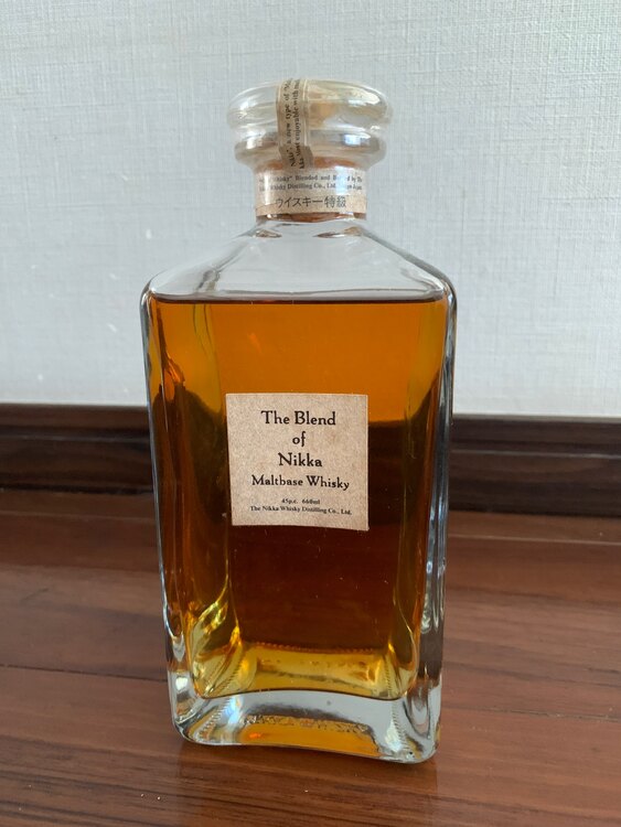 The blend of Nikka（お酒）の商品画像 - 査定依頼日：2025年5月7日 - 最高査定価格：2,000円