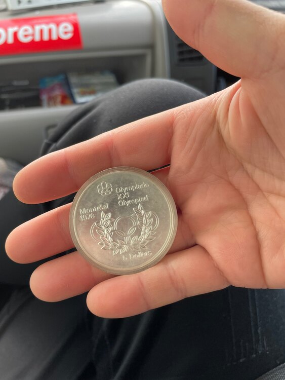 1976年 カナダ Montrealモントリオールオリンピック記念銀貨（金・貴金属）の商品画像 - 査定依頼日：2024年12月11日 - 最高査定価格：15,000円