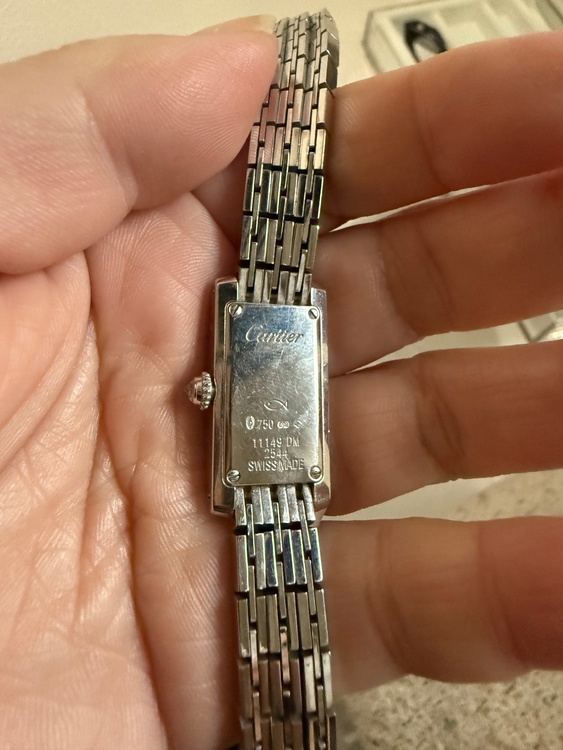 タンク アロンジェ ラニエール（高級時計）の商品画像 - 査定依頼日：2026年3月24日 - 最高査定価格：1,550,000円