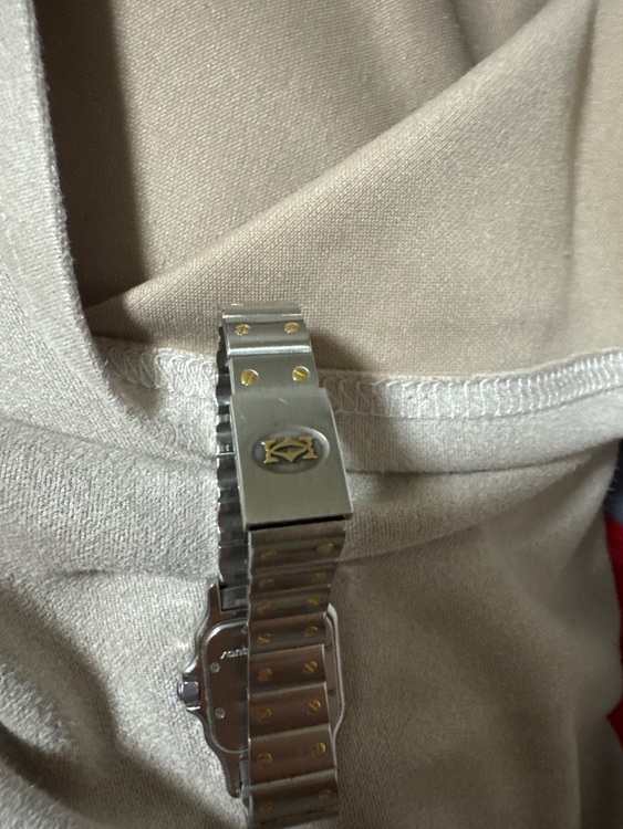 カルティエ サントス swiss MADE 1057930（高級時計）の商品画像 - 査定依頼日：2025年9月29日 - 最高査定価格：410,000円