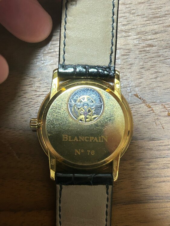 その他 ブランパン no.7（高級時計）の商品画像 - 査定依頼日：2025年4月6日 - 最高査定価格：1,600,000円