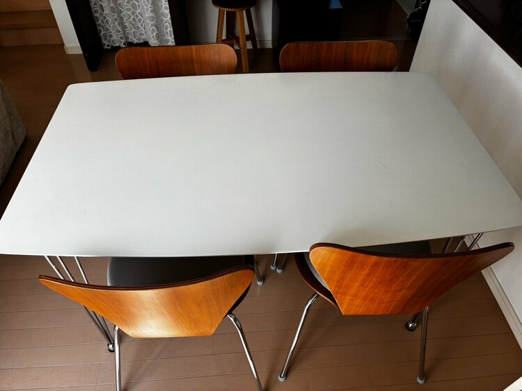ダイニングテーブル、ダイニングチェア（家具・寝具）の商品画像 - 査定依頼日：2026年5月6日 - 最高査定価格：5,000円