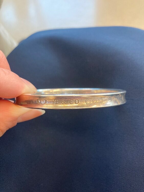 Tiffany&Co. ティファニー 1837 ナロー バングル SV925（金・貴金属）の商品画像 - 査定依頼日：2025年2月15日 - 最高査定価格：12,000円