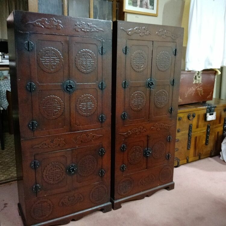 韓国の民芸品家具（美術品・骨董品）の商品画像 - 査定依頼日：2025年10月13日 - 最高査定価格：8,000円