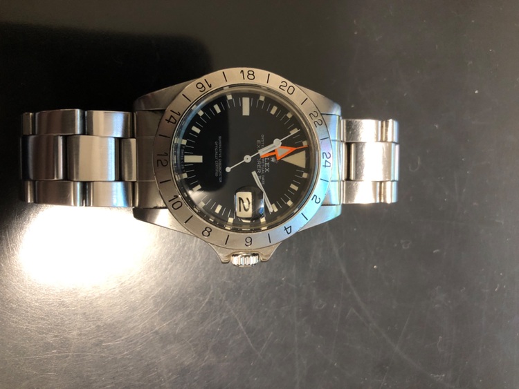 ロレックス エクスプローラー 1655（高級時計）の商品画像 - 査定依頼日：2025年11月2日 - 最高査定価格：2,750,000円