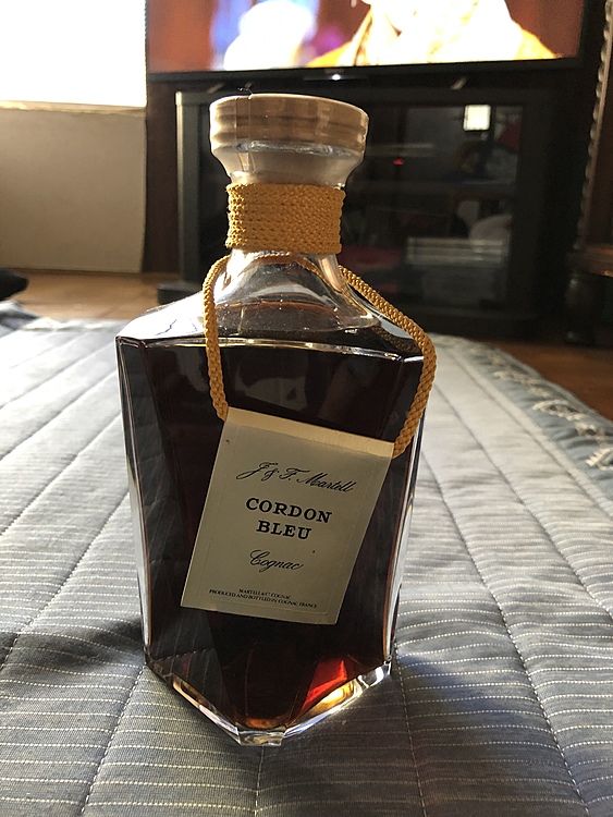 マーテル コルドンブルー（お酒）の商品画像 - 査定依頼日：2019年9月17日 - 最高査定価格：38,000円