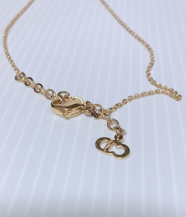 Christian Dior　ハートロゴ　ネックレス（金・貴金属）の商品画像 - 査定依頼日：2022年4月10日 - 最高査定価格：5,000円