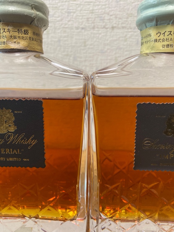 サントリーウイスキーインペリアル特級従価税率適用600ml43% 2本（お酒）の商品画像 - 査定依頼日：2026年1月13日 - 最高査定価格：22,000円