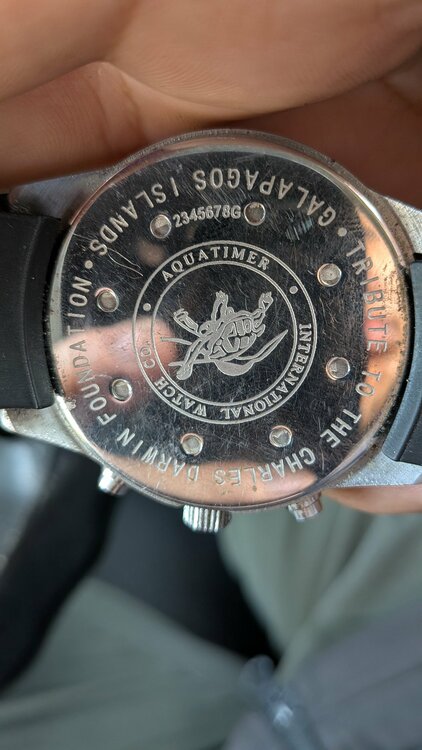 IWC アクアタイマー 2345678G（高級時計）の商品画像 - 査定依頼日：2025年12月14日 - 最高査定価格：470,000円