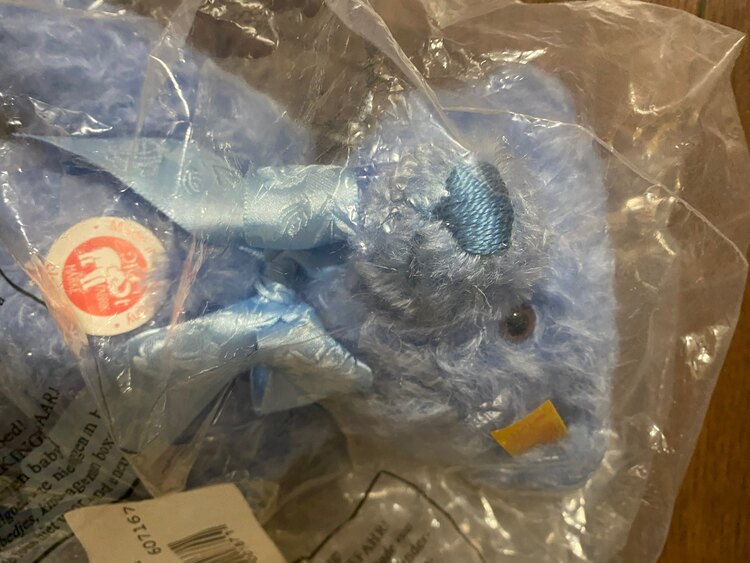 シュタイフ　テディベア（その他のおもちゃ）の商品画像 - 査定依頼日：2025年3月25日 - 最高査定価格：5,000円