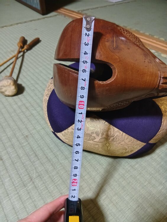 木魚（美術品・骨董品）の商品画像 - 査定依頼日：2026年10月5日 - 最高査定価格：3,000円