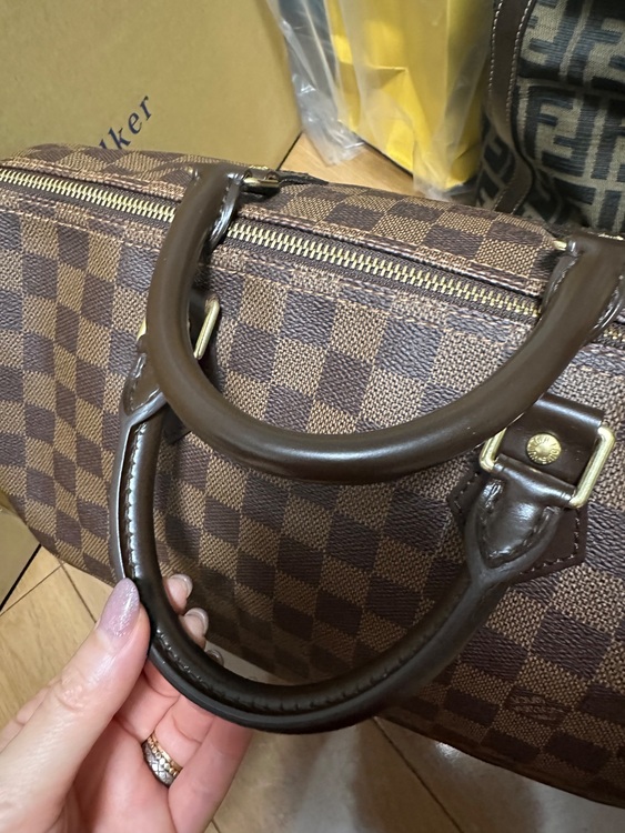 ダミエ　ボストンバッグ（ブランドバッグ）の商品画像 - 査定依頼日：2025年6月14日 - 最高査定価格：110,000円