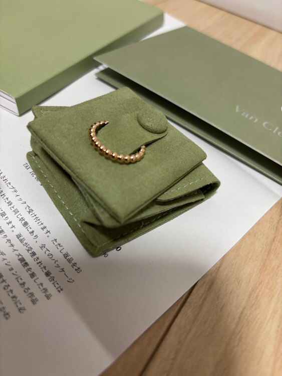 ヴァンクリーフアンドアーペル　ペルレ　リング（金・貴金属）の商品画像 - 査定依頼日：2025年5月26日 - 最高査定価格：110,000円