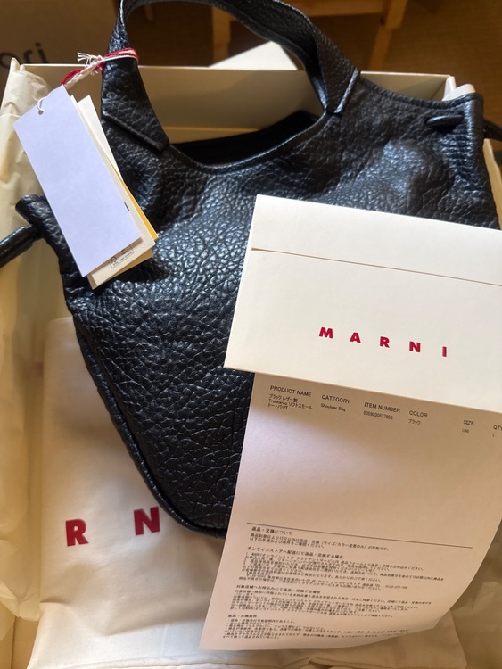 MARNI /Trunkaroo ソフトスモールトートバッグ /SBMP0272U0P803300N99（ブランドバッグ）の商品画像 - 査定依頼日：2026年7月9日 - 最高査定価格：4,000円