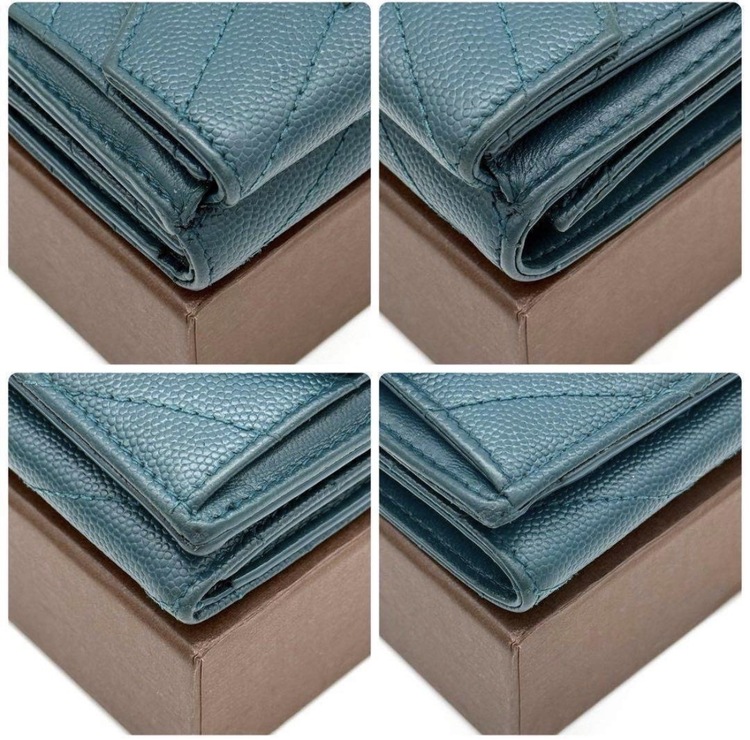 サンローラン キャビアスキン Vステッチ（ブランド財布・小物）の商品画像 - 査定依頼日：2026年8月12日 - 最高査定価格：5,000円