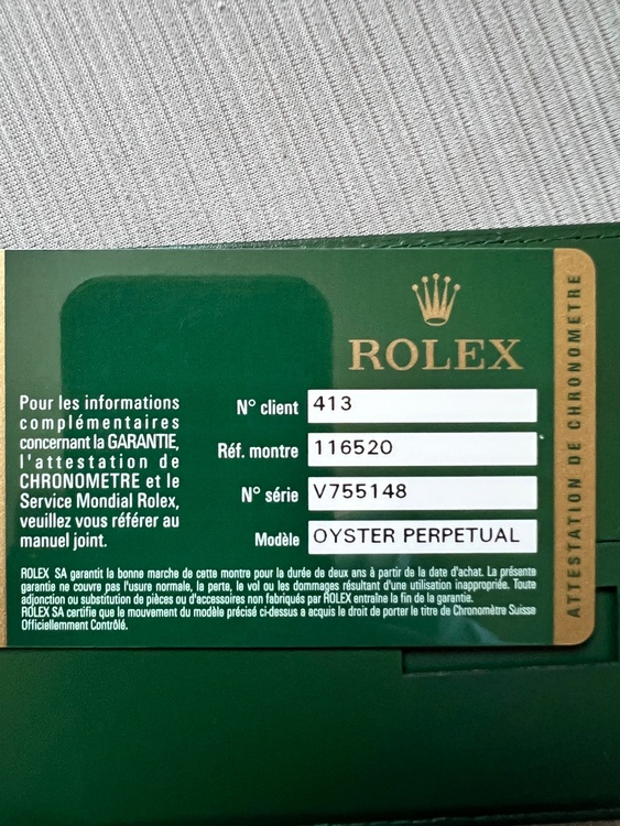 ロレックス デイトナ 11652（高級時計）の商品画像 - 査定依頼日：2025年9月19日 - 最高査定価格：3,150,000円