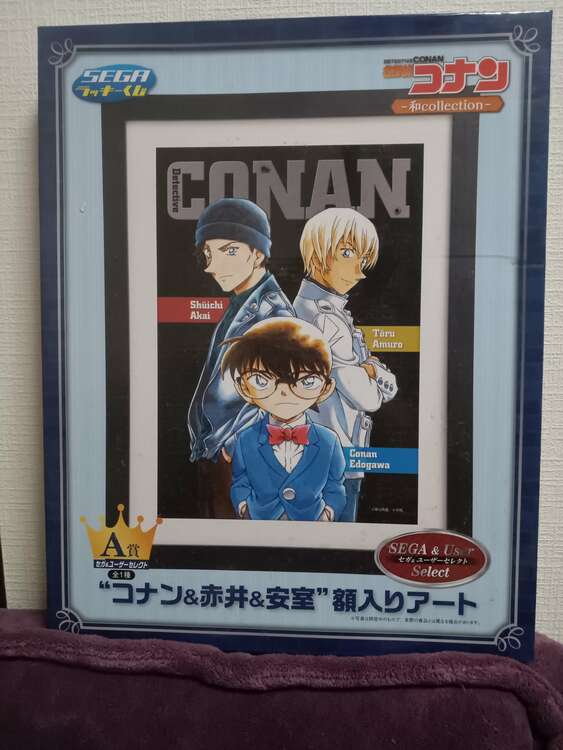 名探偵コナン 額入りアート（美術品・骨董品）の商品画像 - 査定依頼日：2025年4月10日 - 最高査定価格：100,000円