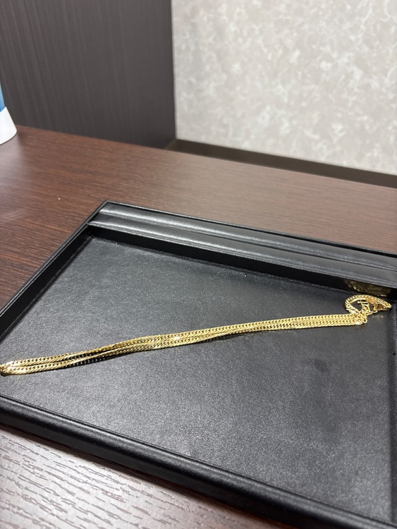 18金ネックレス（金・貴金属）の商品画像 - 査定依頼日：2025年7月1日 - 最高査定価格：752,000円