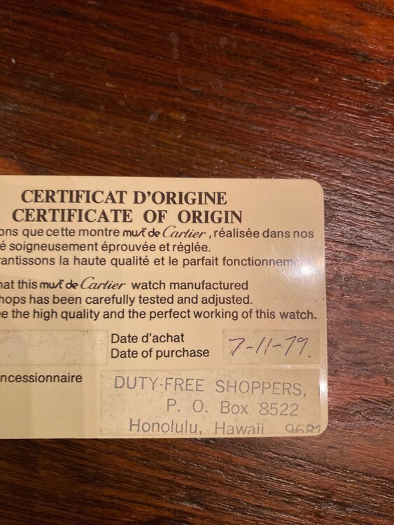 カルティエ タンク ６　07985（高級時計）の商品画像 - 査定依頼日：2025年5月13日 - 最高査定価格：350,000円